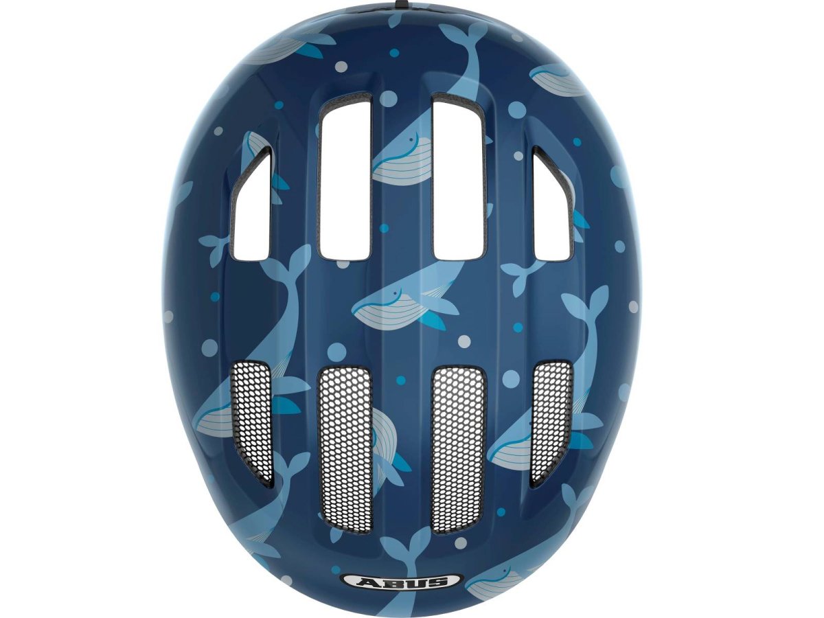 Abus helm Smiley 3.0 blue whale S 45-50cm - Afbeelding 5