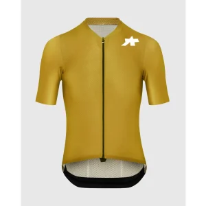 ASSOS MILLE GT S11 EVO Trui met korte mouwen Goudgeel