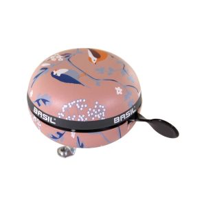 Basil fietsbel Wanderlust oud roze
