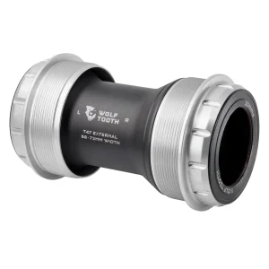 WOLFTOOTH T47 Extern 24mm Ruw Zilver crankstel