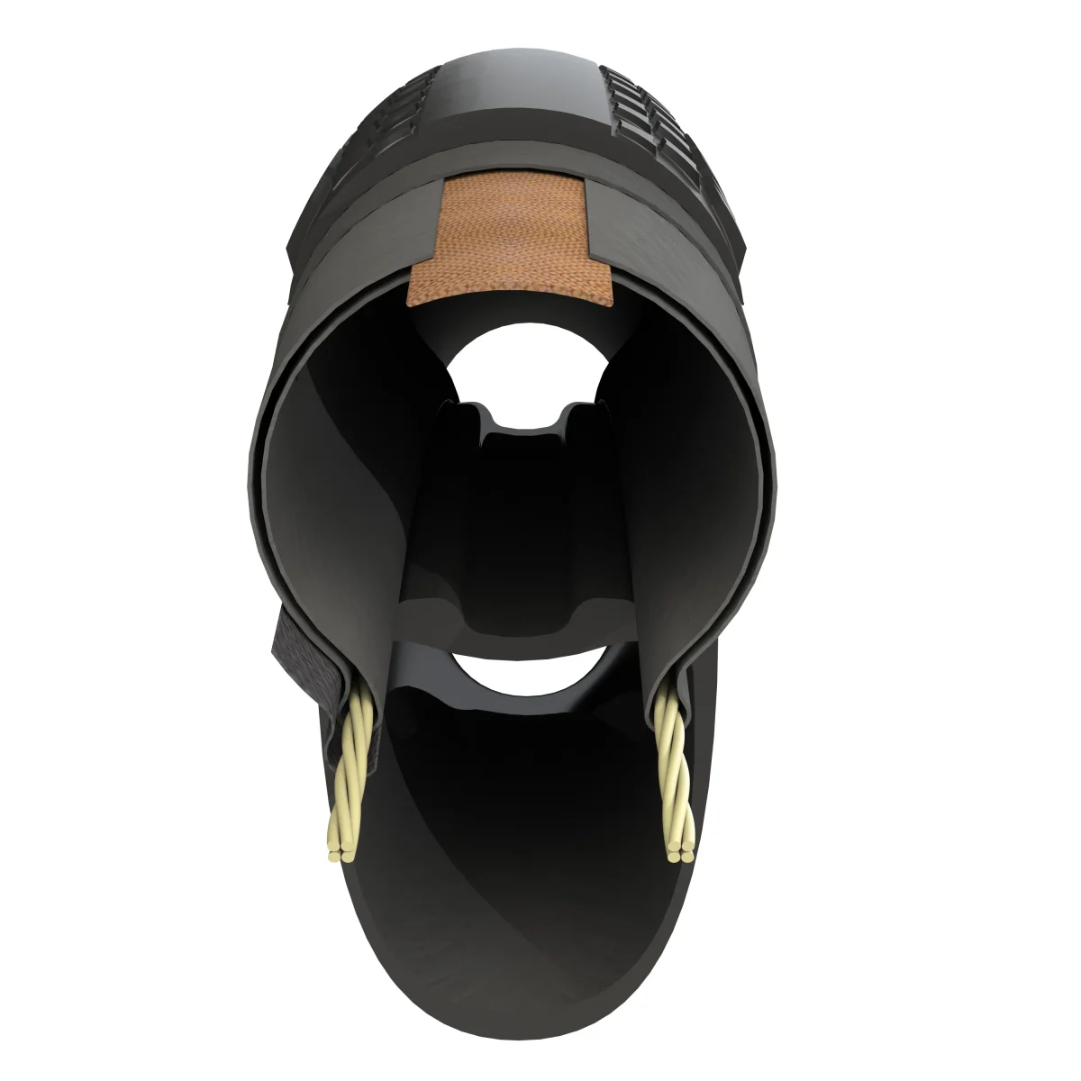 HUTCHINSON CARACAL ALLROAD 700x35 Tubeless Ready Zwarte band - Afbeelding 5